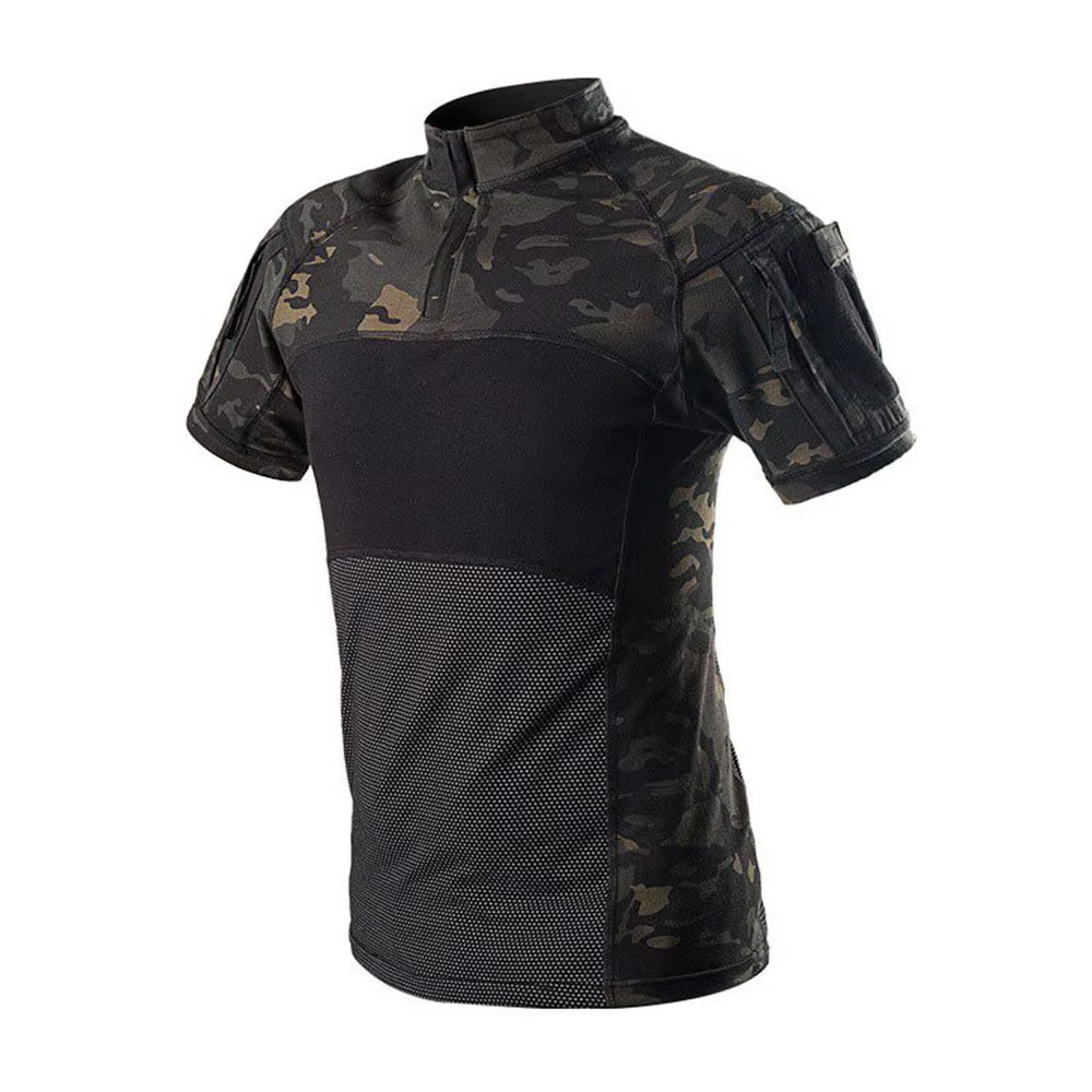Camiseta táctica de verano manga corta hombre para caza y senderismo - imagen 5