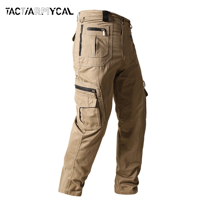 Pantalones Cargo Tácticos Algodón Hombre – Bolsillos estratégicos - imagen 2