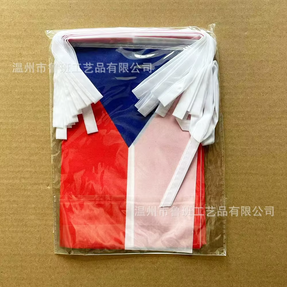 Bandera de la República Checa 14x21 cm de mano y mesa - imagen 5