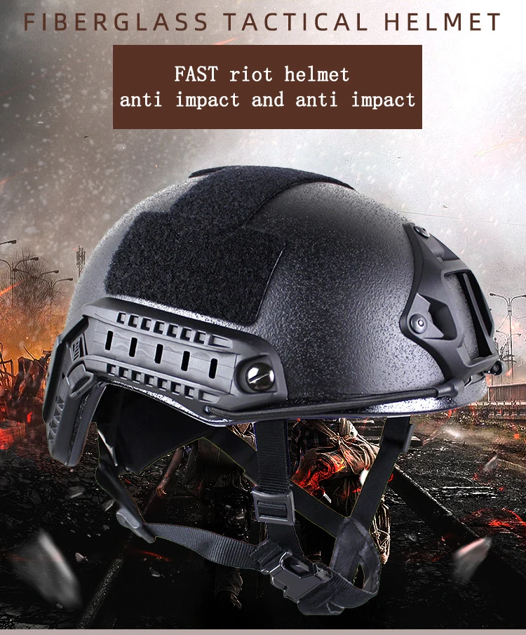 Casco FAST MICH2000 en negro