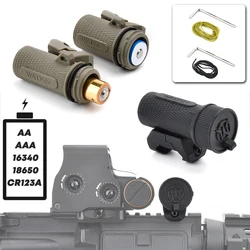 Soporte para batería Picatinny Rail con estuche estanco de rifle