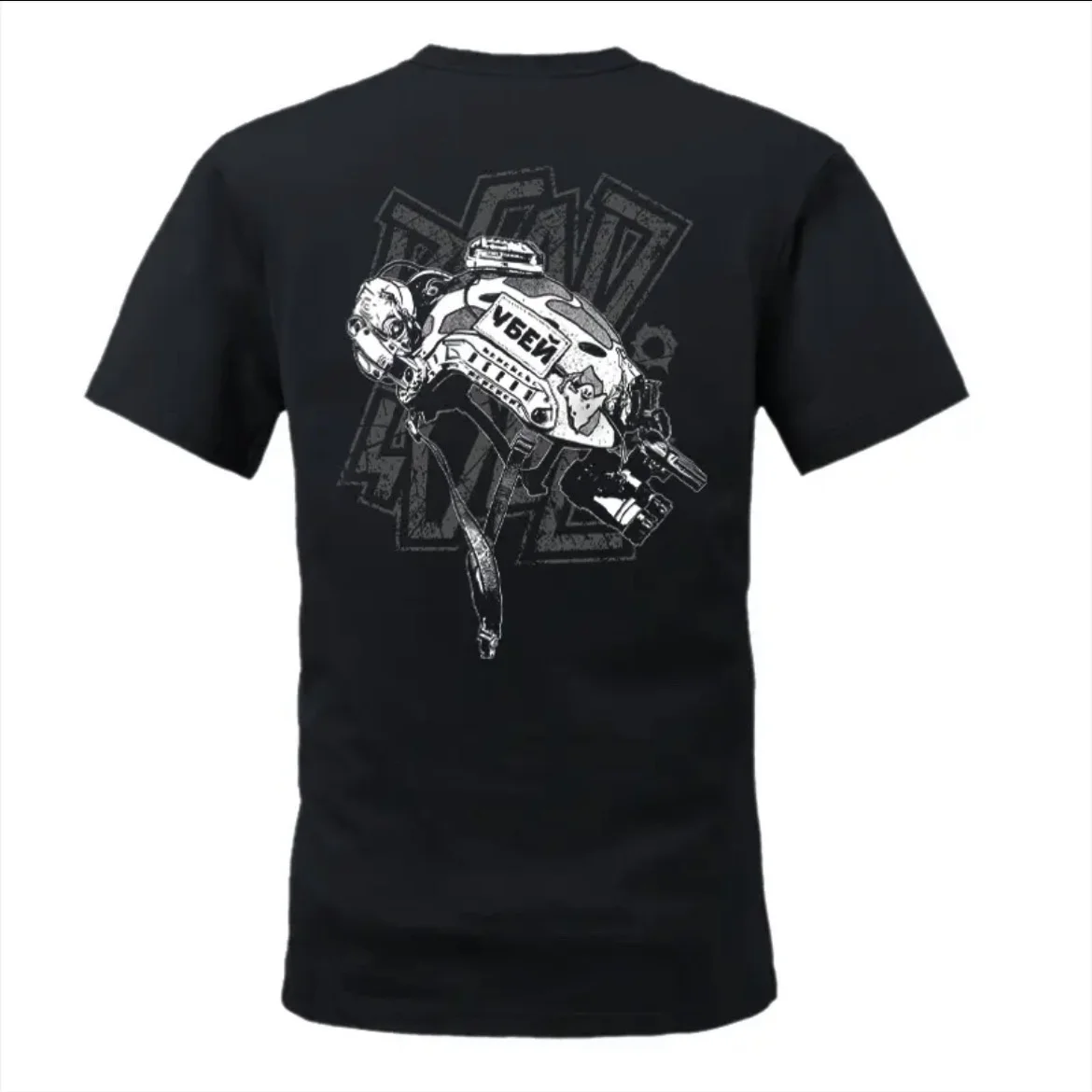 Camiseta Táctica Algodón Estampado Militar Retro – Hombre - imagen 2