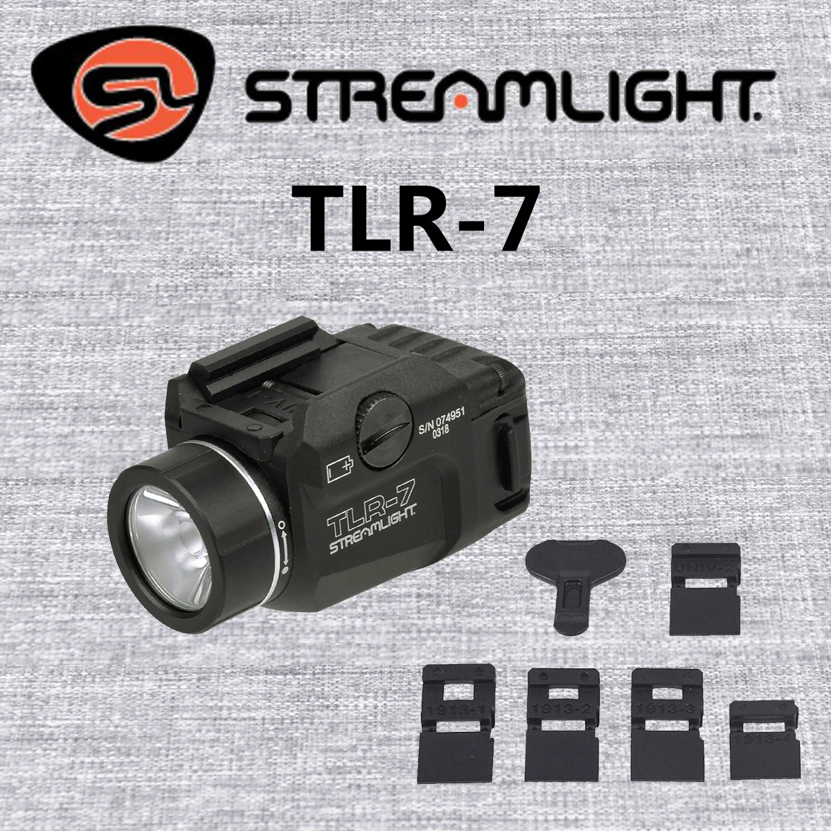 Streamlight TLR-1HL linterna táctica para pistola airsoft Glock - imagen 4