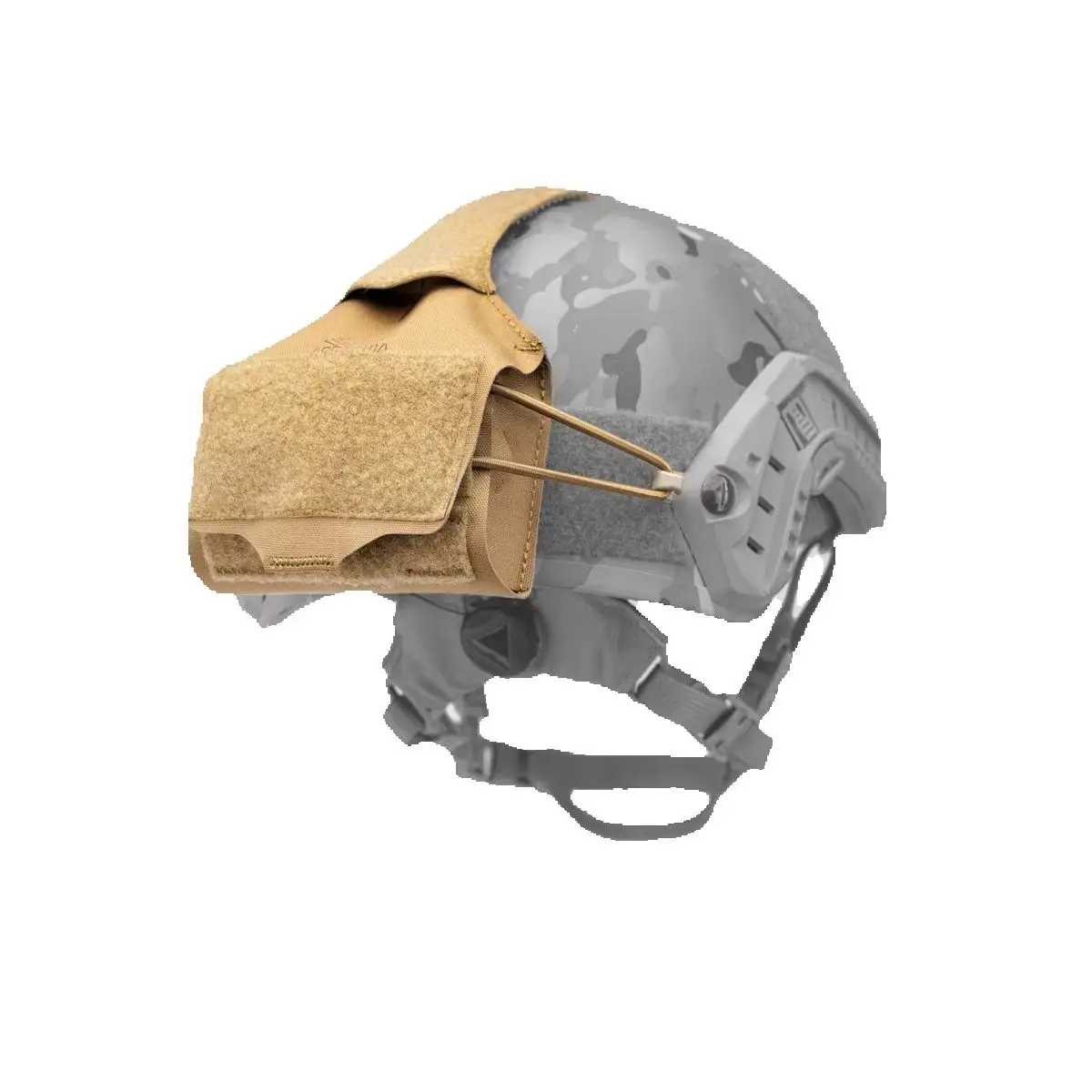 Bolsa portabaterías extensión casco táctico A-24 ruso - imagen 4