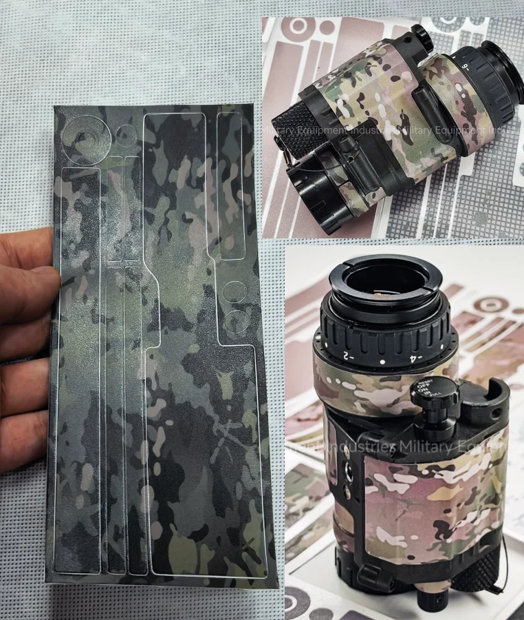 PVS14 pegatina camuflaje NVG Multicam para visión nocturna - imagen 5