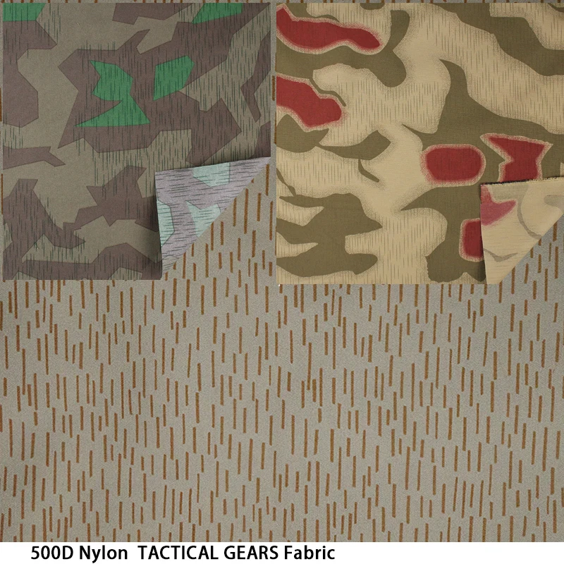 Tela nylon camuflaje Strichtarn PU para chaleco táctico - imagen 4