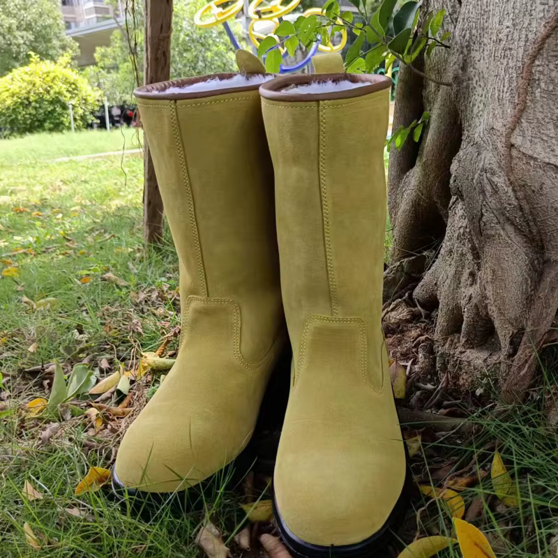KOWM botas senderismo piel impermeable – Hombre trekking caza - imagen 5