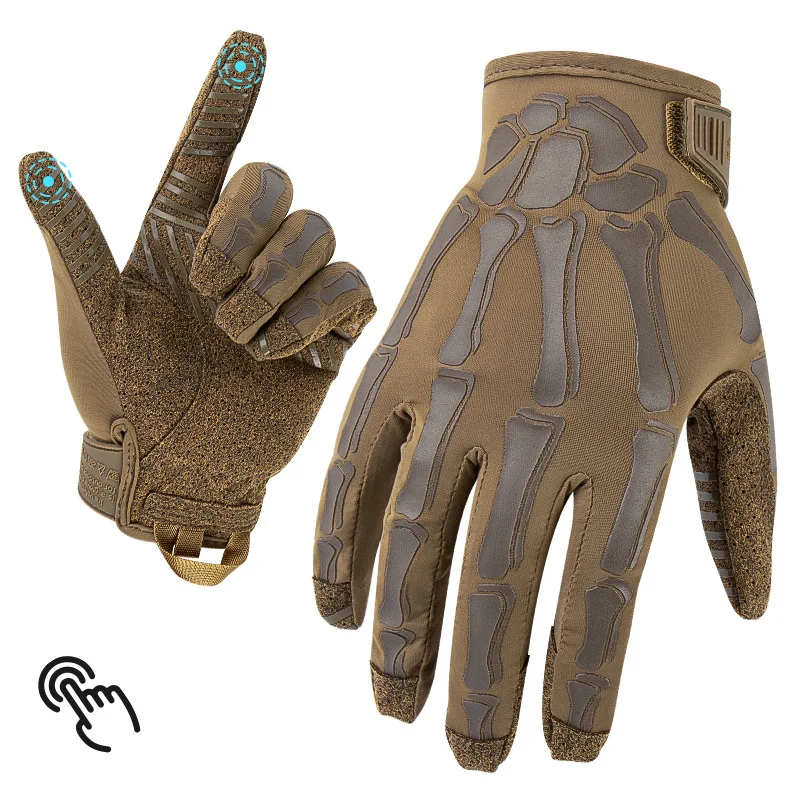 Guantes tácticos con pantalla táctil para airsoft y tiro - imagen 3