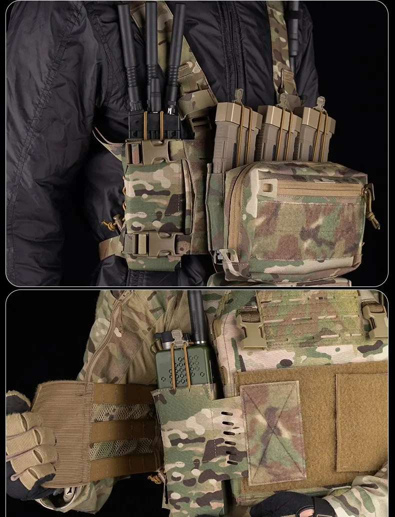 Bolsa táctica MOLLE para radio de asalto - imagen 5