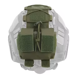 Bolsa táctica casco MK2 con velcro y gancho para accesorios