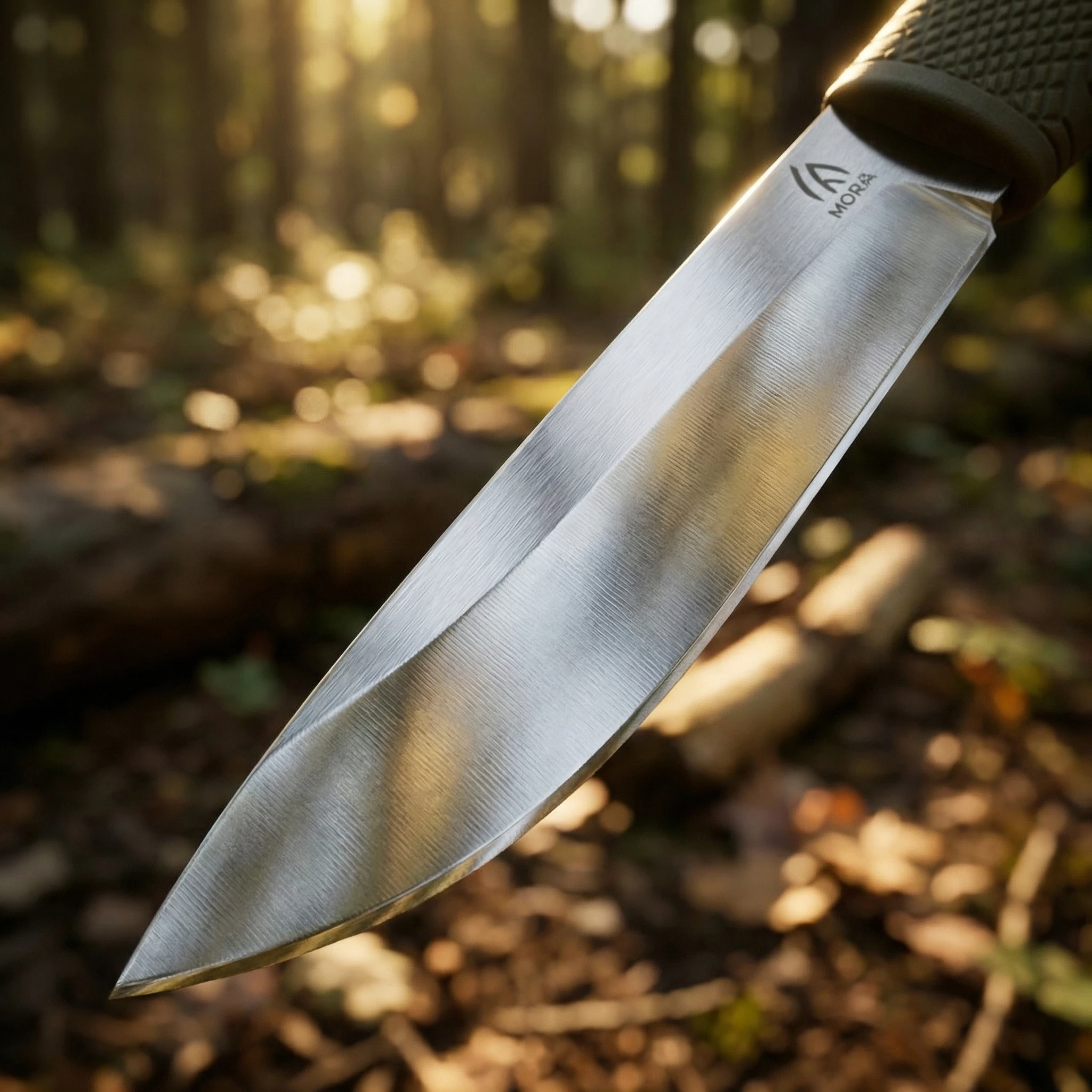 Cuchillo fijo de acero para exterior con funda táctica - imagen 4