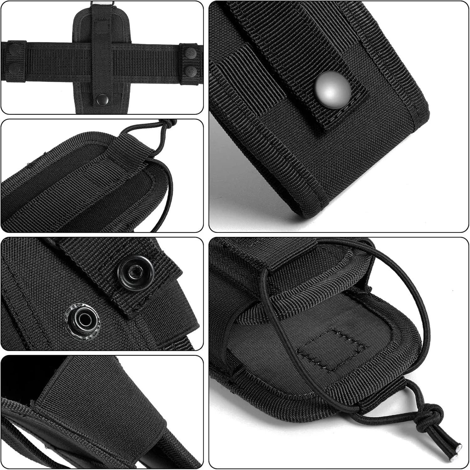 Funda táctica para radio MOLLE, universal para emisoras - imagen 5