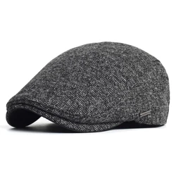 Boina suave otoño-invierno motorista estilo retro táctica casual