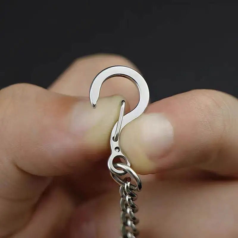 Mosquetón de titanio con cierre rápido para accesorios de artesanía - imagen 2