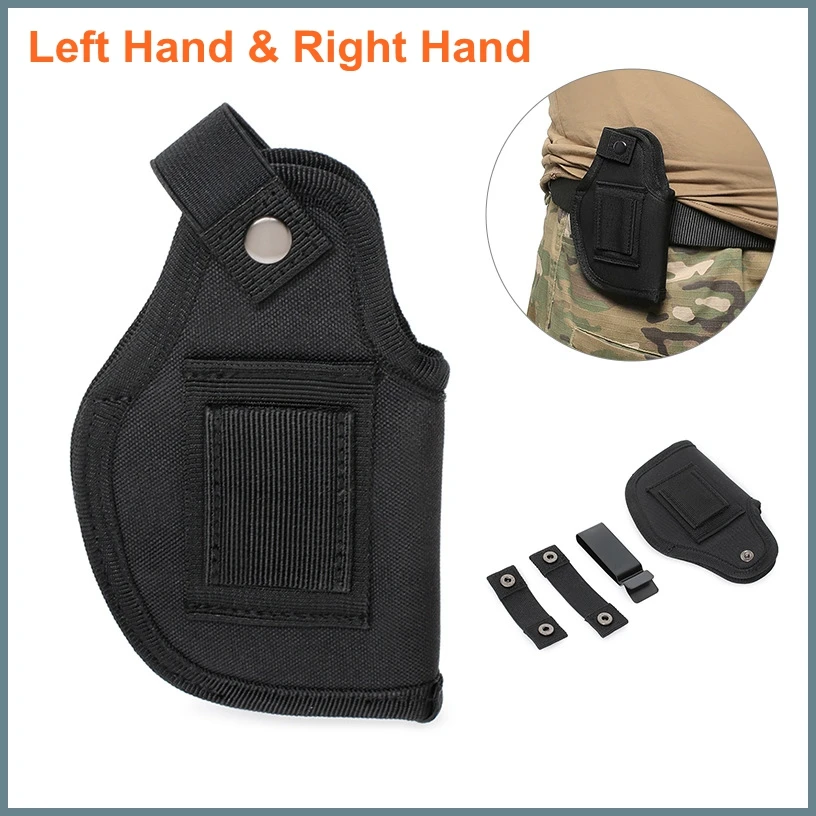 Funda táctica universal pistola MOLLE ambidiestros, extracción variable - imagen 2