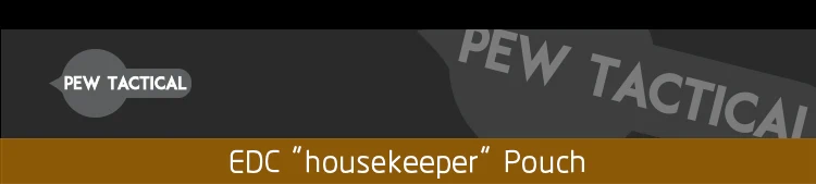 Bolsa táctica PEW EDC “Housekeeper” con sistema MOLLE