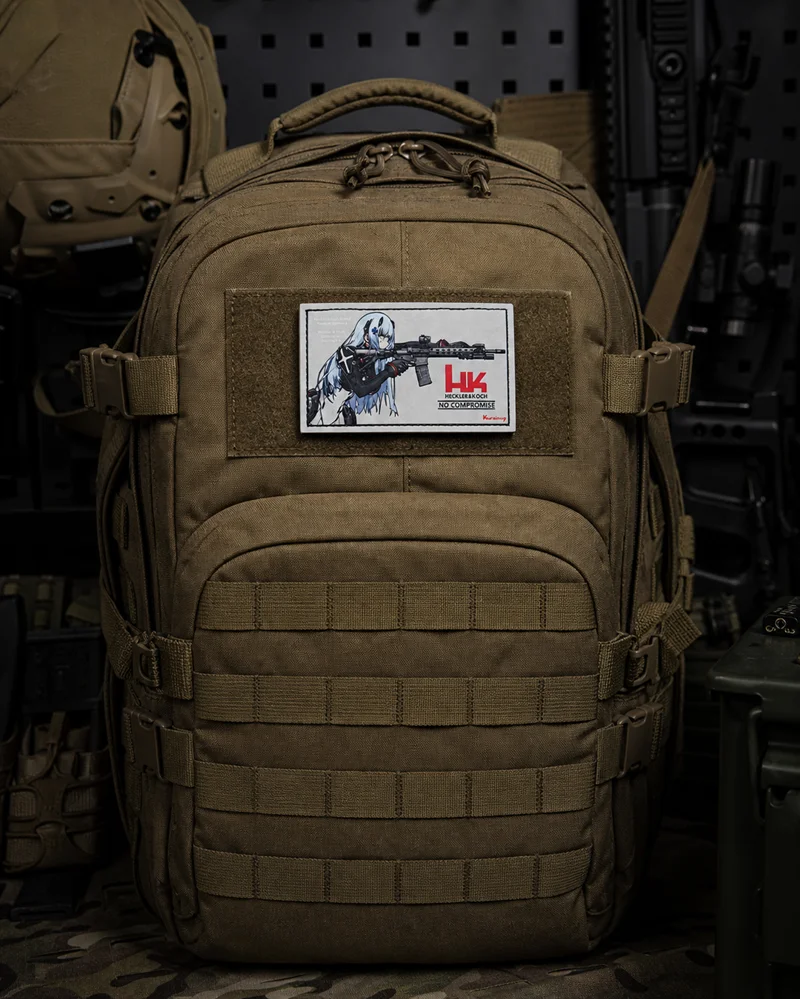 Vista del diseño HK416 en detalle