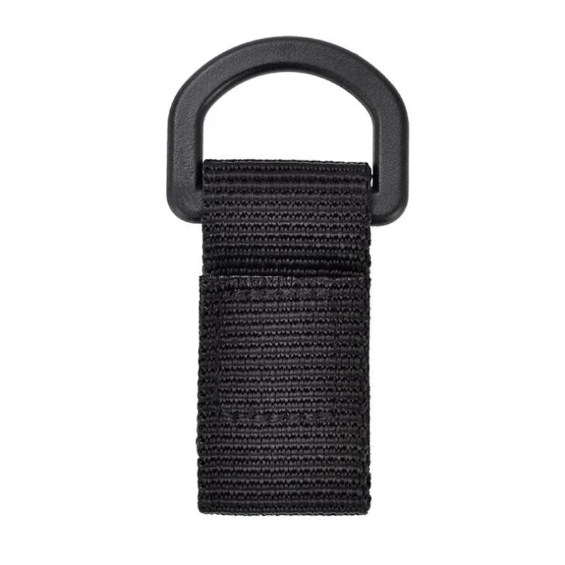Mosquetón táctico MOLLE con clip de cinta, sujeción para mochila - imagen 2