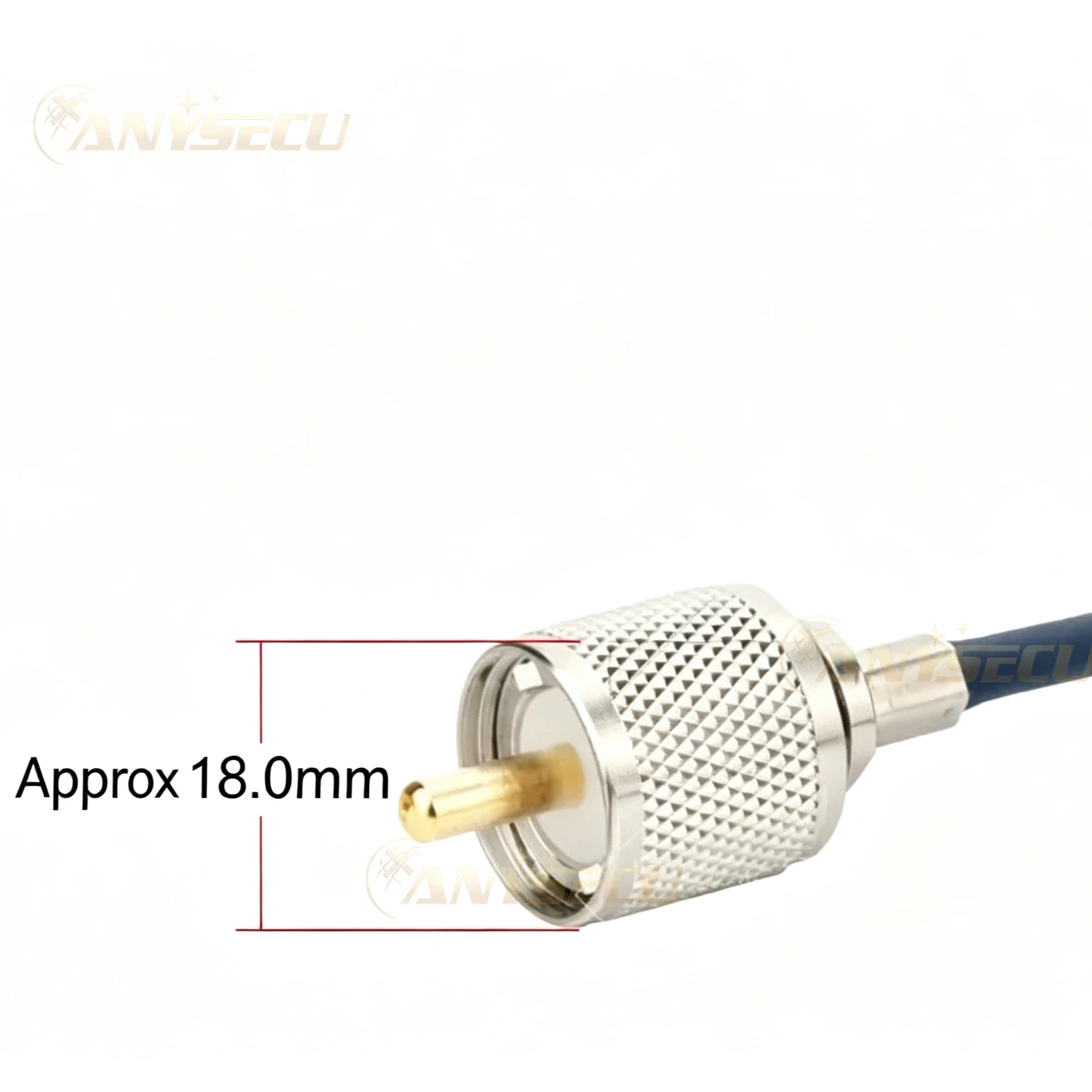 Nagoya RC-2D cable coaxial 50 ohm plata cobre puro flexible antena