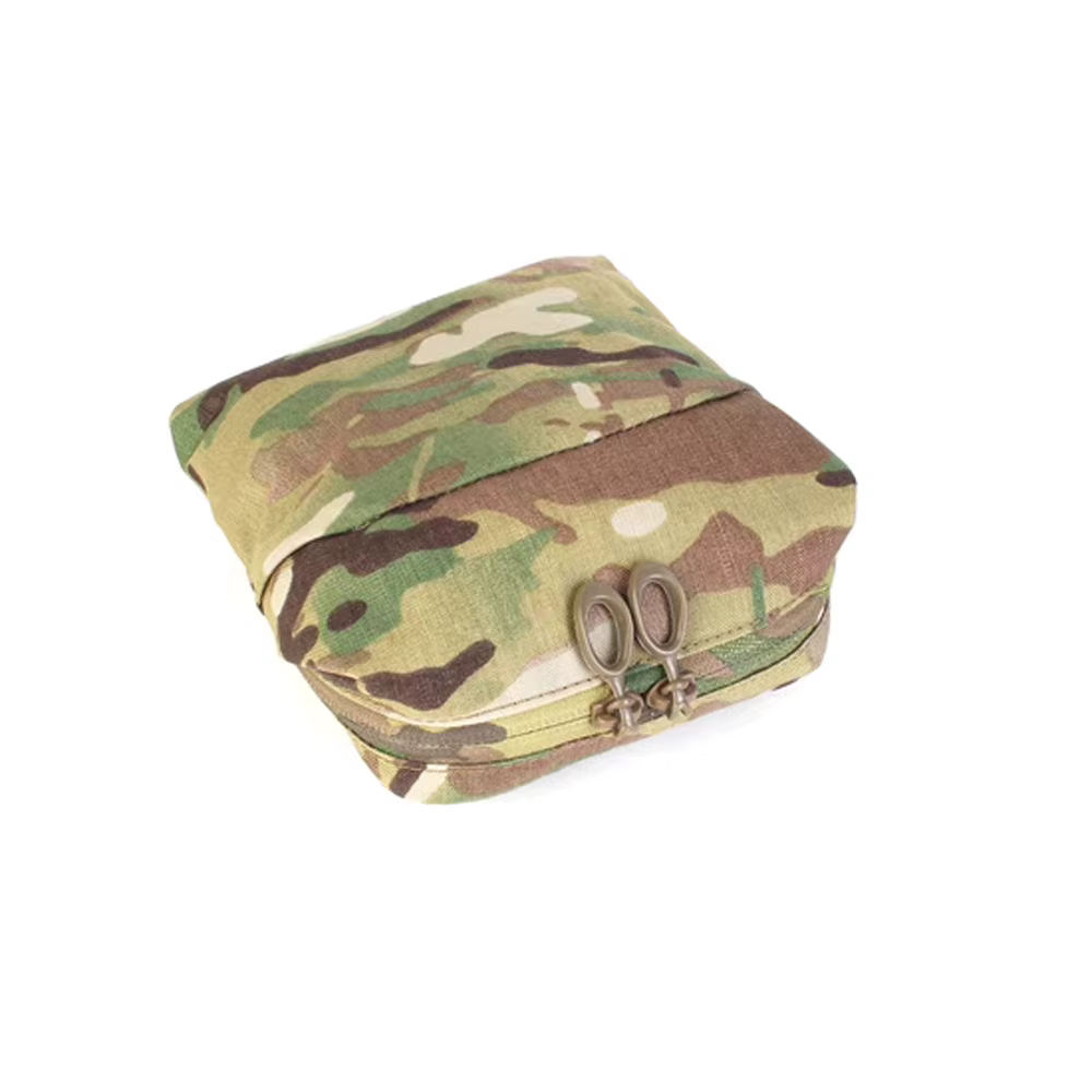 Bolsa táctica MOLLE pequeña con cremallera para cinturón - imagen 2