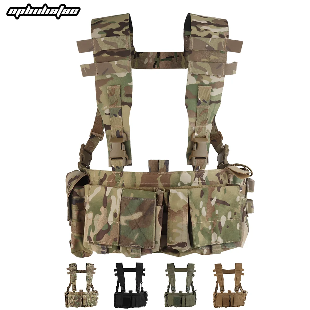OphidianTac Chaleco táctico Molle para caza y Airsoft - imagen 2
