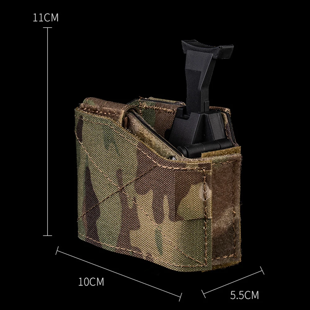 Funda táctica pistola zurda MOLLE – Extracción rápida universal