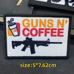 Morale patch pistola - parche adhesivo militar tipo Velcro resistente