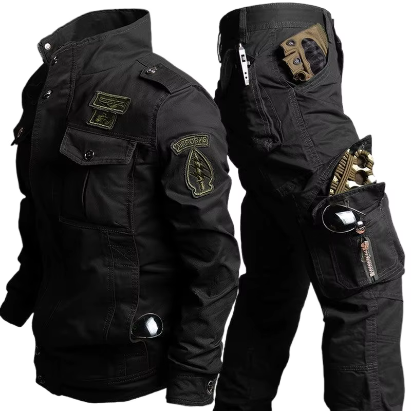 Traje táctico multibolsillo fuerzas especiales – Resistente para outdoor
