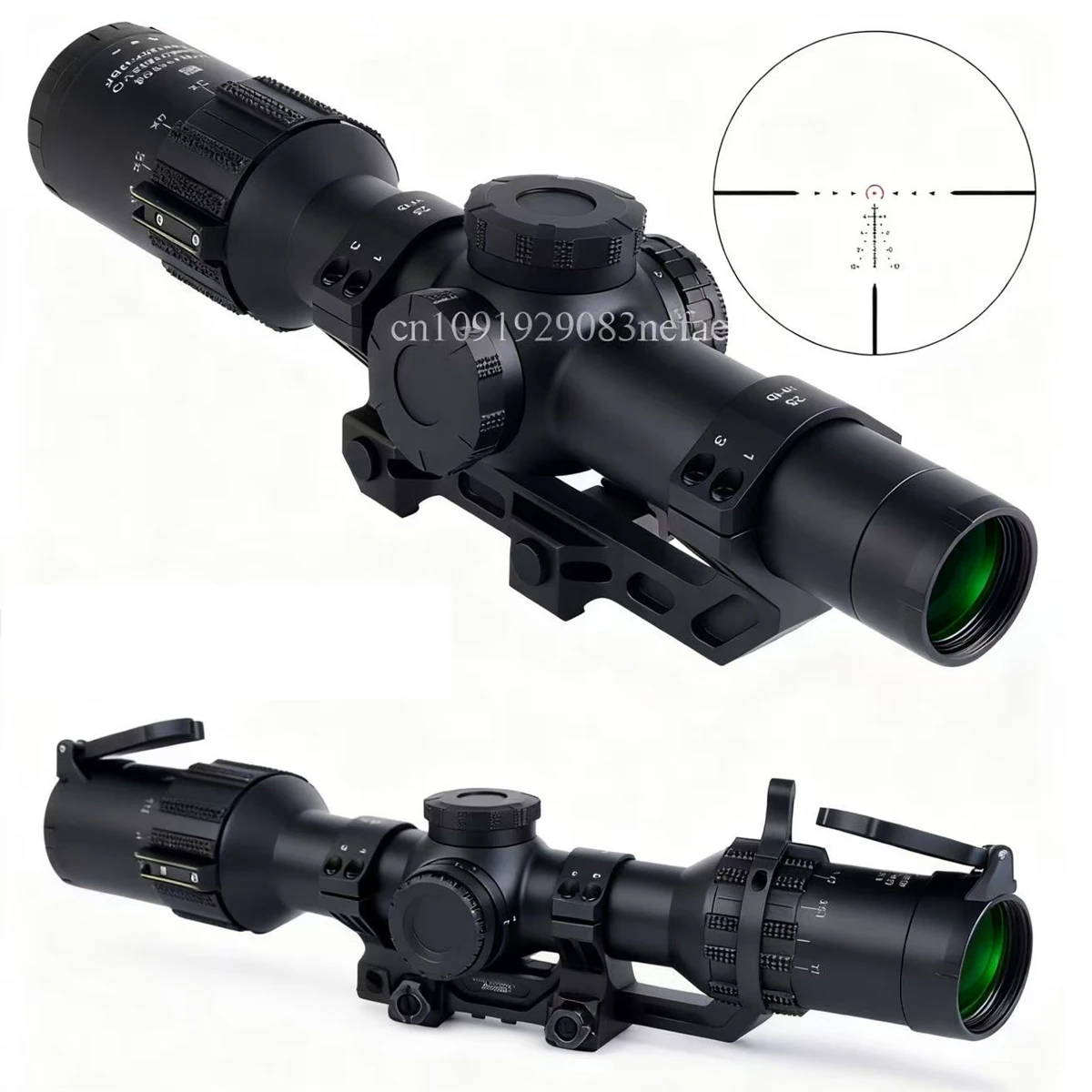 TA*GO Mira telescópica táctica retícula iluminada FFP SFP cantilever - imagen 5