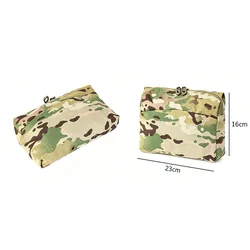 PH83 Bolsa táctica horizontal MOLLE para cinturón y anclaje lateral