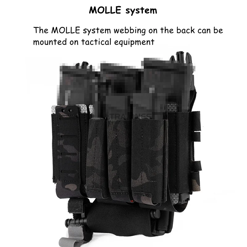 Fundas portacargadores MOLLE tácticas multiusos para airsoft - imagen 2