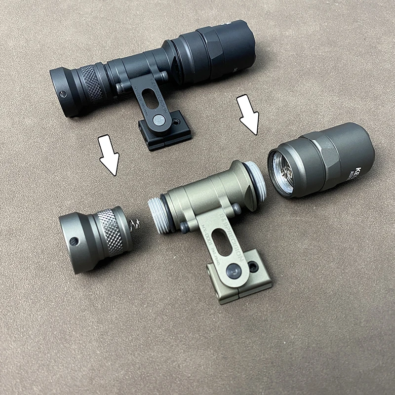 SOTAC Soporte linterna táctica para rail de casco M300V/M300B SF - imagen 5