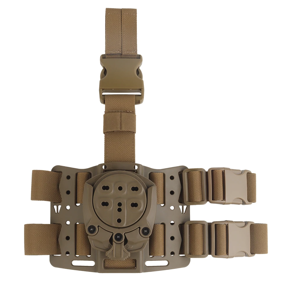 Adaptador base giratorio 360° QLS para plataforma de pierna Airsoft - imagen 3