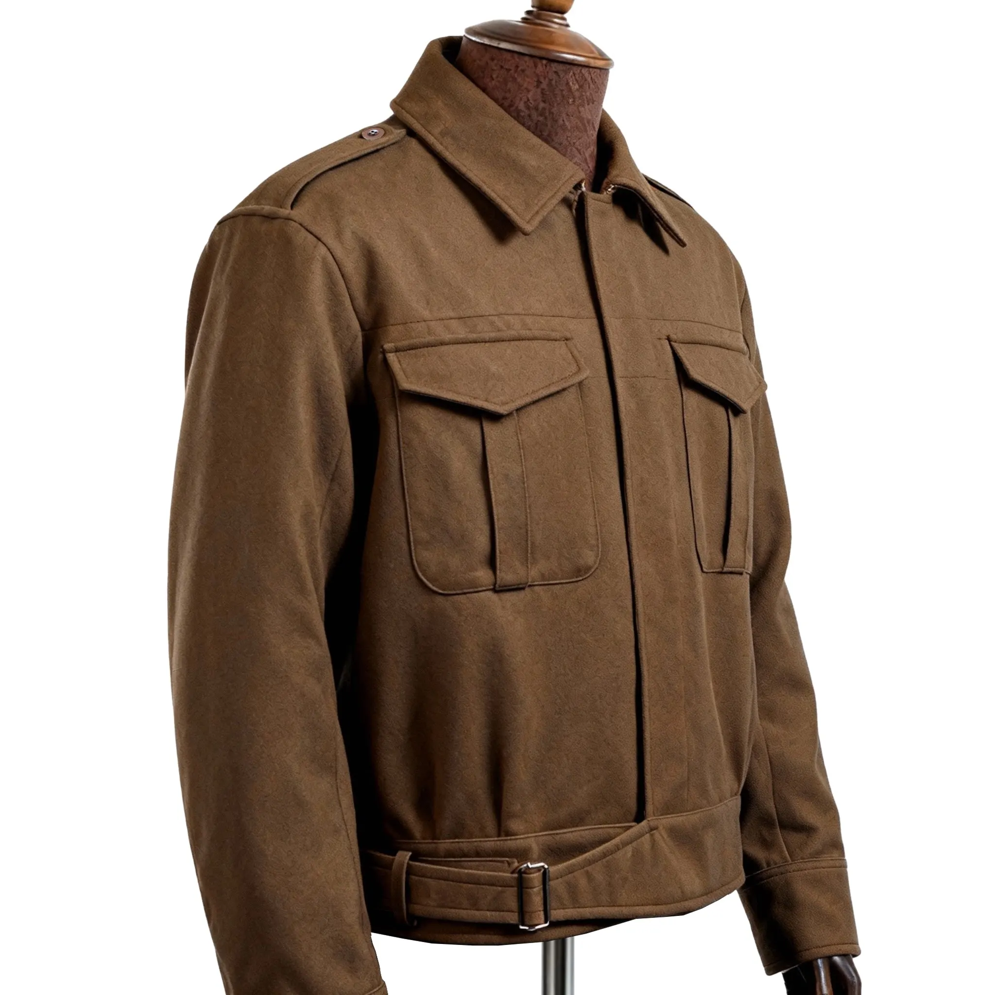 Chaqueta Militar P37 Invierno Retro – Abrigo Táctico Británico - imagen 3
