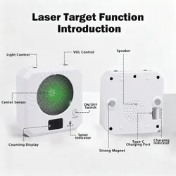 Simulador láser entrenamiento tiro infrarrojo con sonido