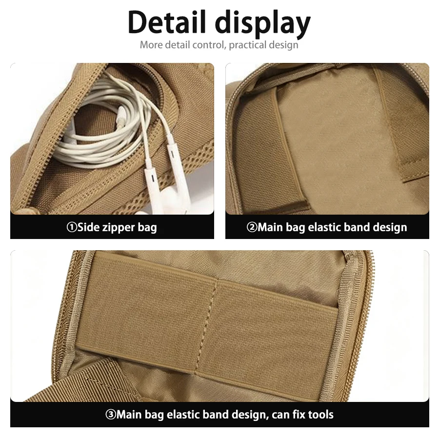 Bolsa portátil para guardar el teléfono y objetos pequeños