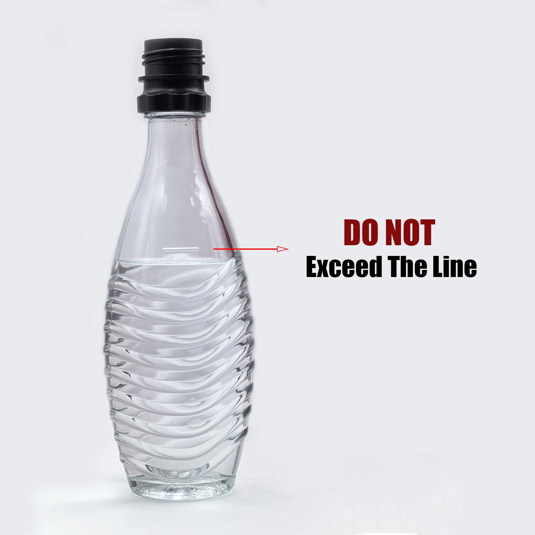 Adaptador para botella Sodastream de vidrio
