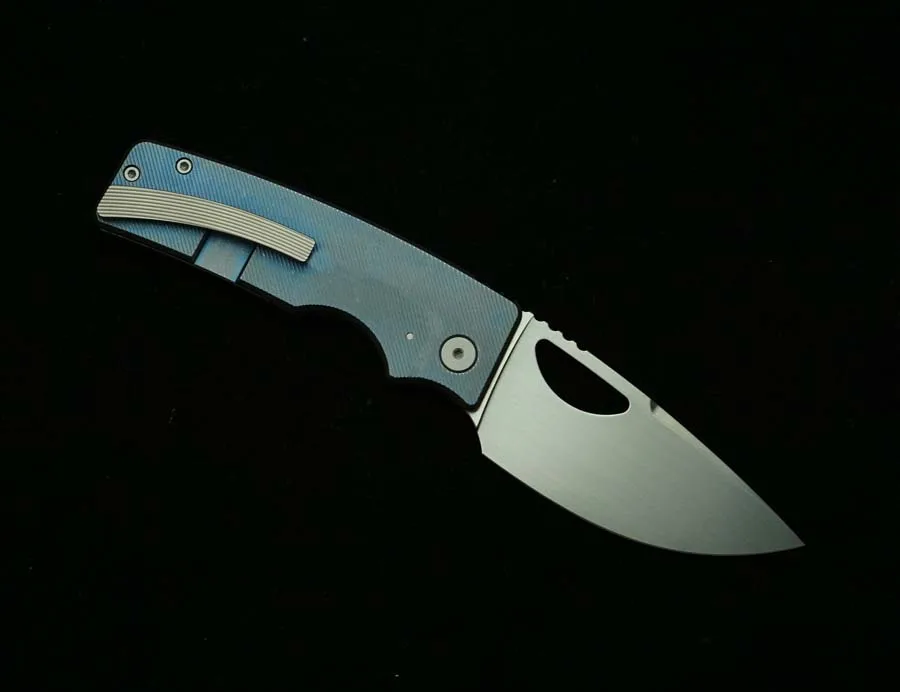 Cuchillo plegable Rosie de titanio EDC para camping y exteriores - imagen 5