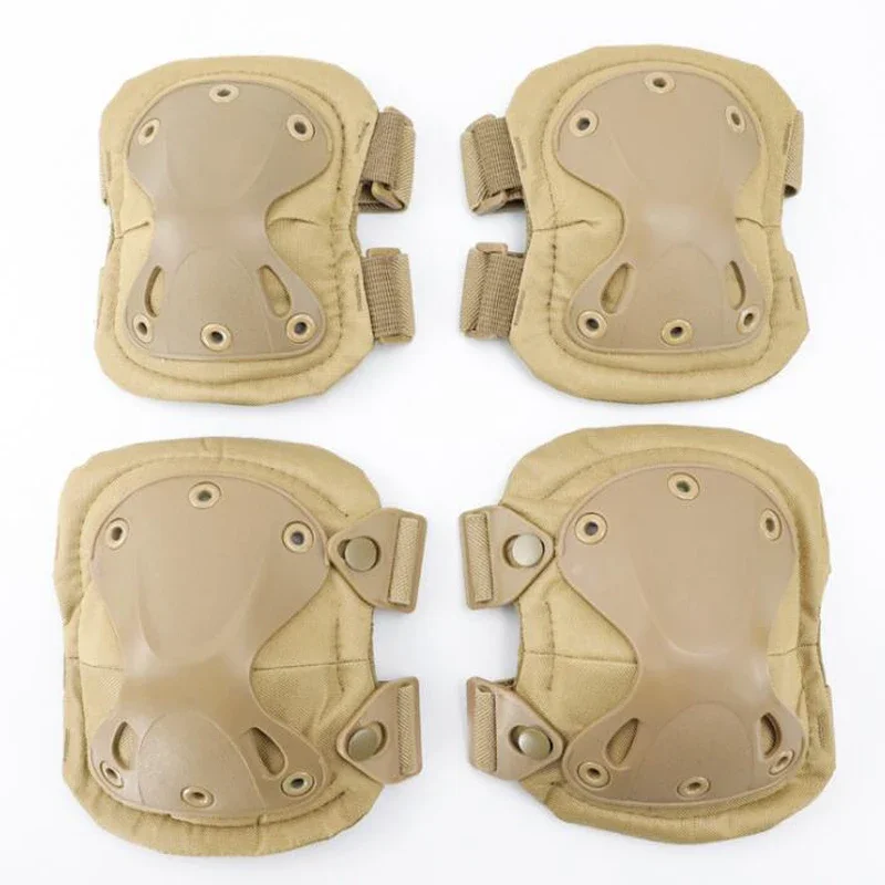 Rodillera táctica Airsoft ripstop protectora de codo y rótula