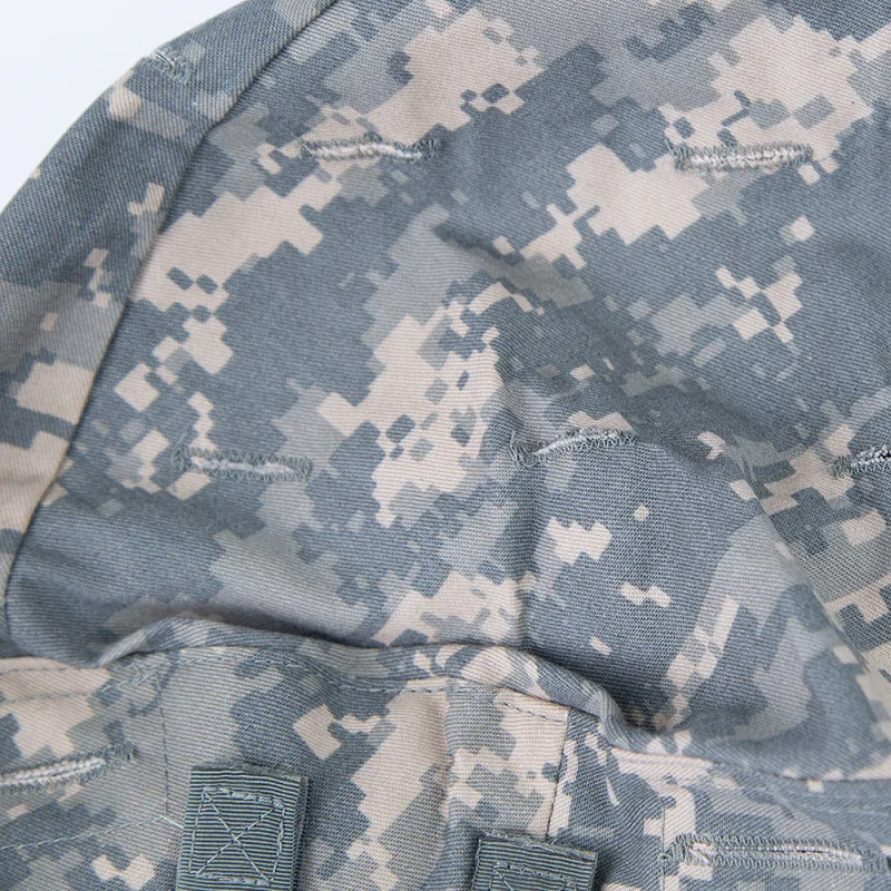 Funda casco táctico PASGT ACU camuflaje militar duradero ajuste seguro - imagen 5