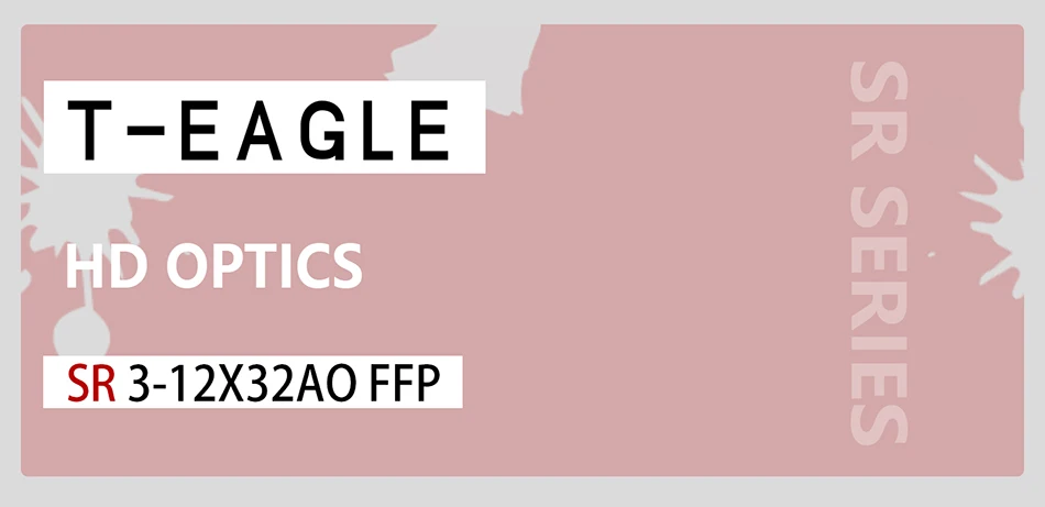 Detalle de la mira táctica T-Eagle 12x32
