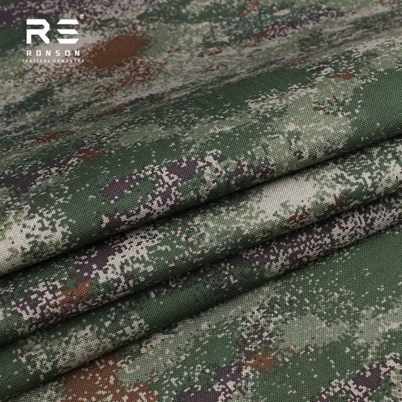 Tela de nailon laminado 1000D HD, camuflaje Starry Sky Woodland - imagen 2