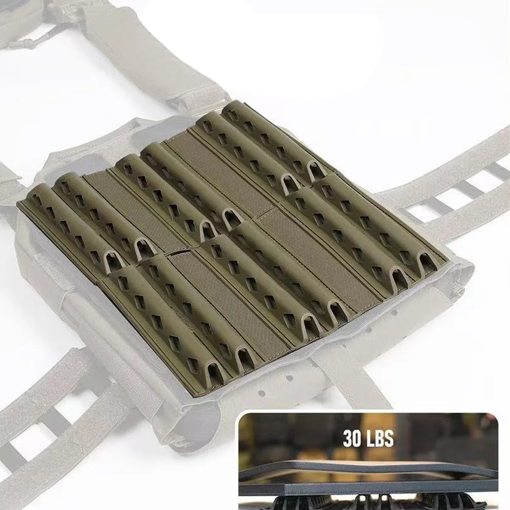 Chaleco táctico transpirable con placa protectora térmica amortiguadora - imagen 5