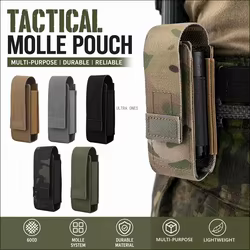 Bolsa táctica MOLLE multiusos elástico porta cargadores linterna