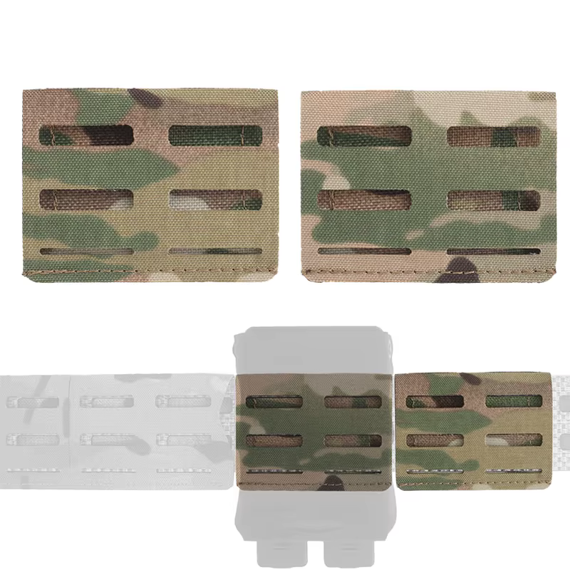 Panel MOLLE cinturón táctico con funda para pistola corte láser