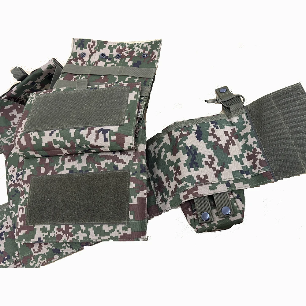 Chaleco táctico camuflaje español desmontable rápido con protección - imagen 5