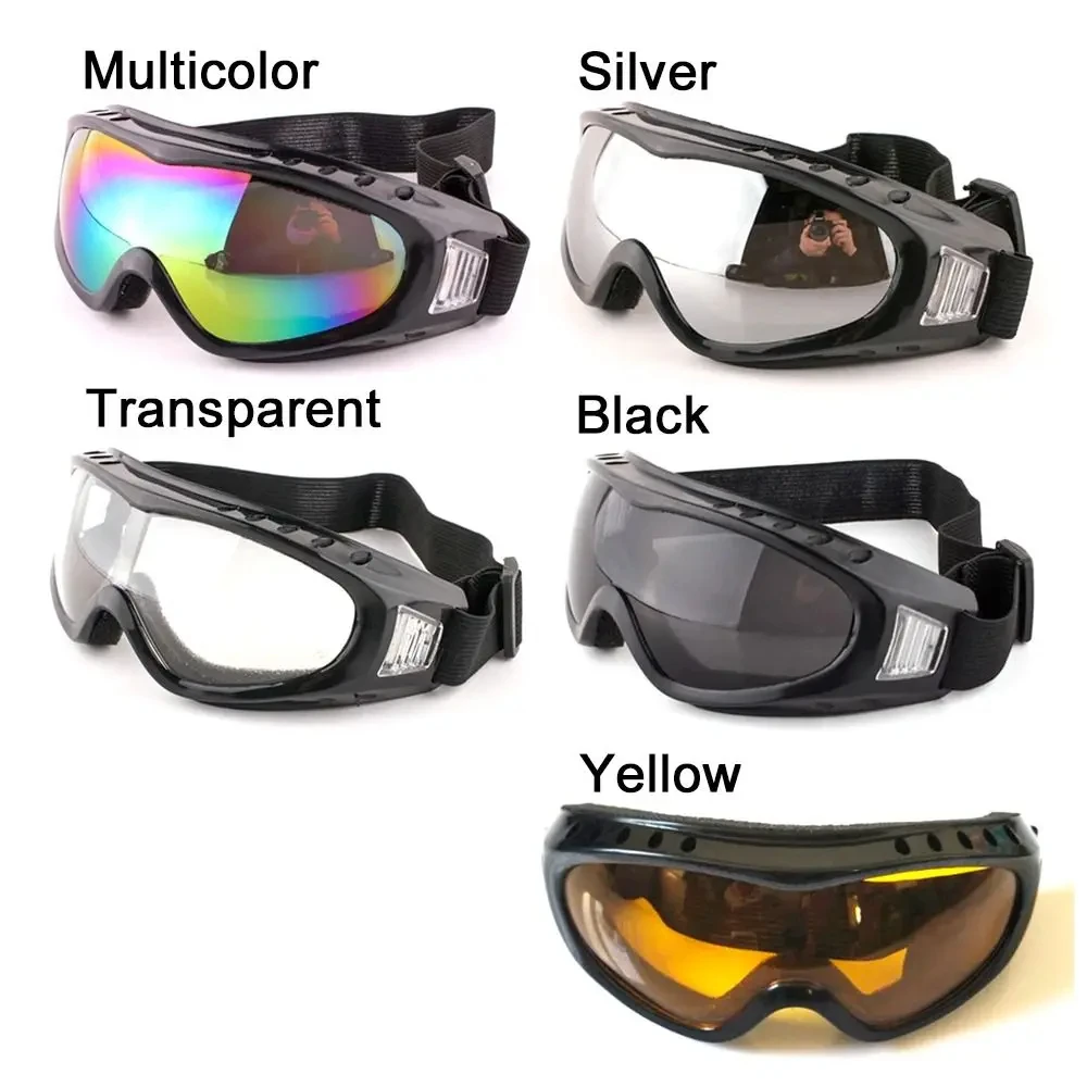 Gafas protectoras DIZETION para niños con lente multicolor y correa ajustable