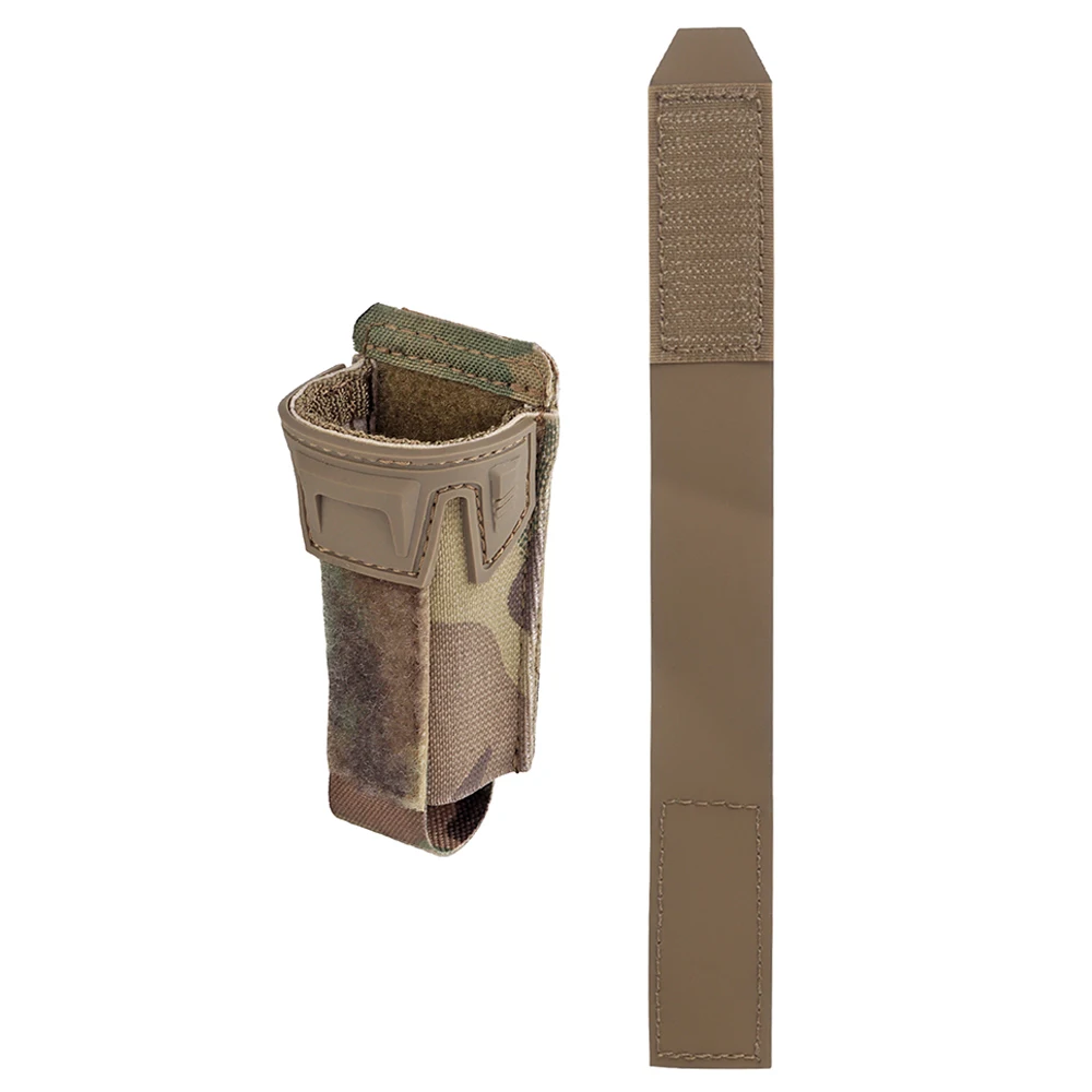Funda portacargador MOLLE elástica tipo K con tapa para 9 mm