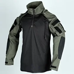 Sudadera táctica transpirable con capucha y bolsillos Airsoft caza