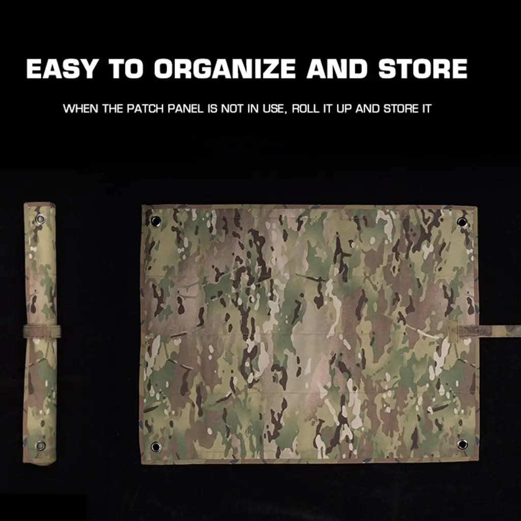 Placa táctica para parches y brazaletes con velcro organizador - imagen 4